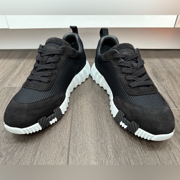 Hermes black fabric sneakers. Size 38. Brand new in box!!! - Picture 7 of 16